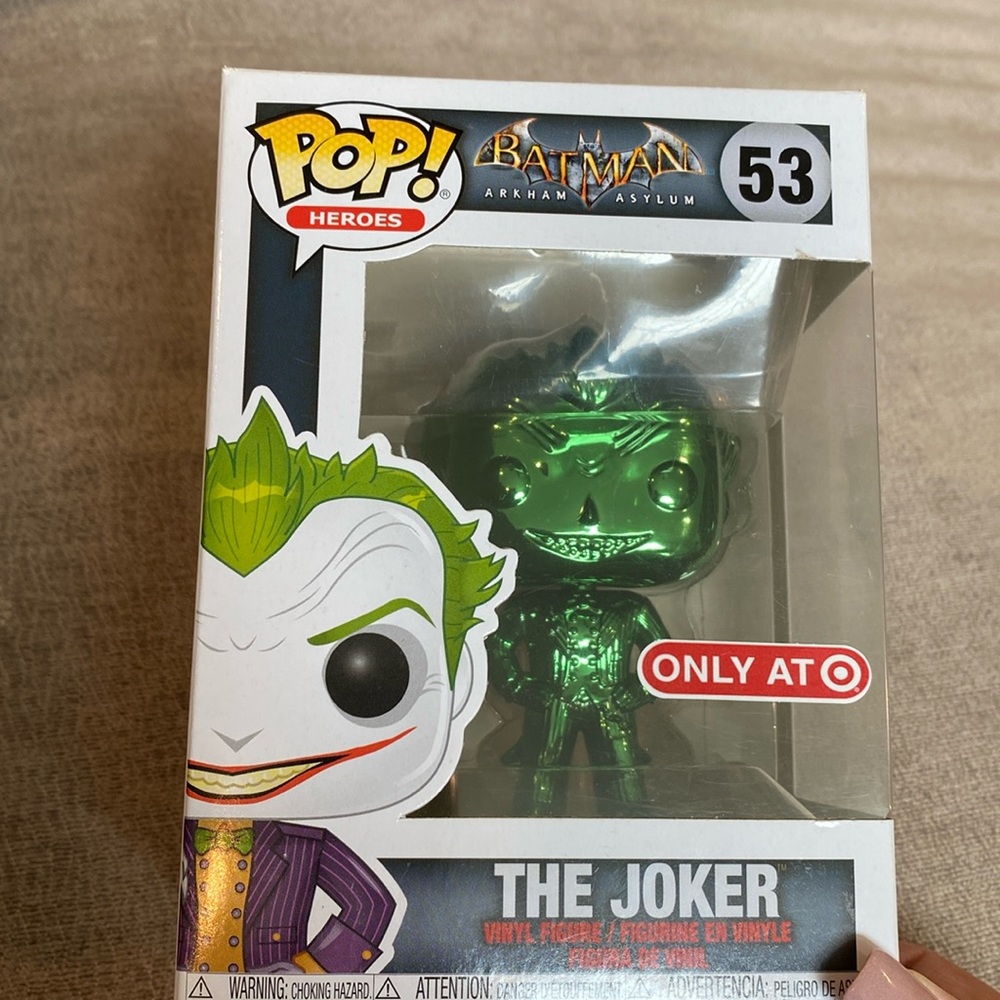 Funko Pop Batman, Arkham Asylum Joker. target only exclusive limited edition.